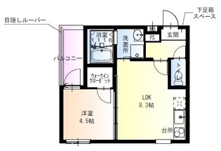 大阪府吹田市寿町2【アパート】の間取り
