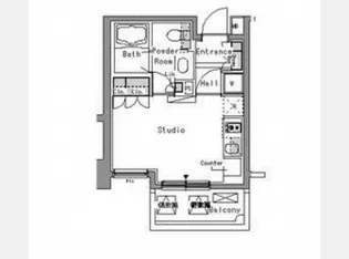 東京都台東区柳橋2【マンション】の間取り
