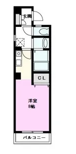 ウイング並木【6階】の間取り
