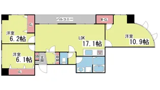 古泉ビル【8階】の間取り