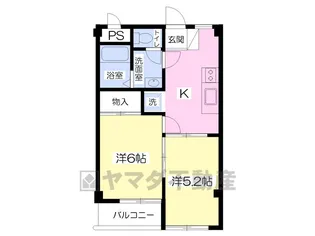 ブランクレスト【1階】の間取り