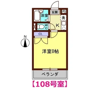 アヴェニール【1階】の間取り