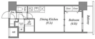 大阪府大阪市中央区淡路町2【マンション】の間取り