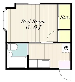 メゾン・ド・ポワソン【2階】の間取り