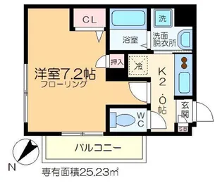 ルミナスコート【2階】の間取り