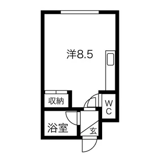 商大アビタシオン【2階】の間取り