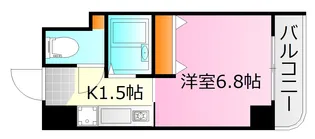 ソフィアコート住吉【5階】の間取り