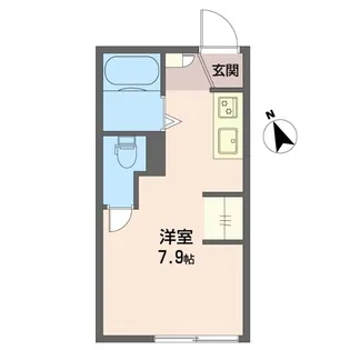 フォーブル神山【1階】の間取り