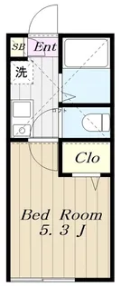 マ・ピエス東生田弐番館【1階】の間取り