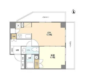 BPRレジデンス代々木【2階】の間取り