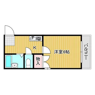 グリーンハイツ王塚台【1階】の間取り