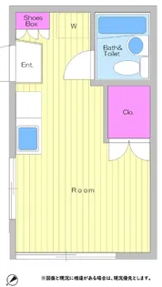 グレース駒沢【1階】の間取り