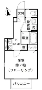 シャルマン【1階】の間取り