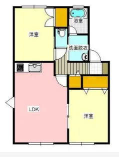 グランディール C【2階】の間取り