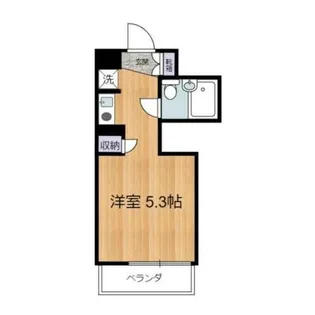 プリンセスコート赤堤【2階】の間取り