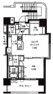ガレット【8階】の間取り