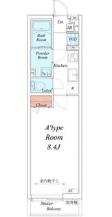 千葉県鎌ヶ谷市道野辺本町1【マンション】の間取り