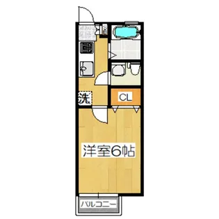 東京都世田谷区赤堤4【アパート】の間取り