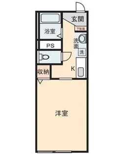シティハイムHIRANO【2階】の間取り