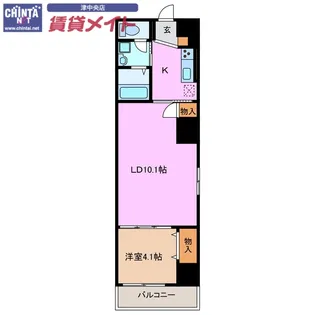 カーサ ステラ【3階】の間取り
