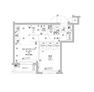 セジョリ鵜の木【2階】の間取り