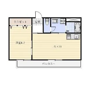 SHINKOマンション【3階】の間取り