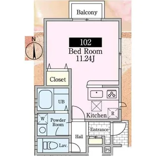 ナテュールメゾン1【2階】の間取り