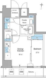 東京都江東区三好1【マンション】の間取り