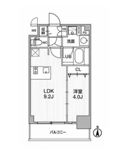 東京都江東区南砂2【マンション】の間取り