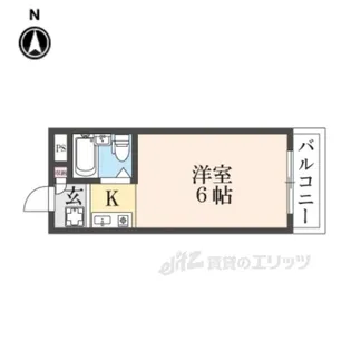 プレアール星田【3階】の間取り