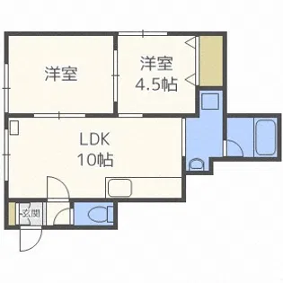 みゆきハウス【3階】の間取り