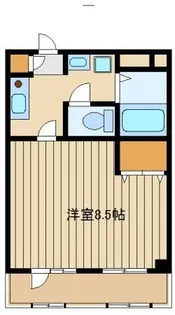 中村北堀江ビル【3階】の間取り