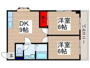 フォ-シ-ズン【4階】の間取り