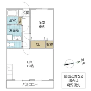 エイムコーポ【2階】の間取り