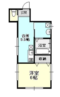 メロウ D棟【2階】の間取り