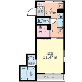 パルテール【3階】の間取り