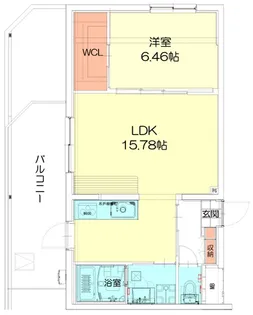 Techno-Terrasse 北綾瀬【4階】の間取り