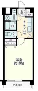 秀栄ハイツ【3階】の間取り