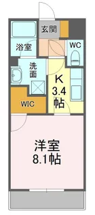 LaMerI【3階】の間取り