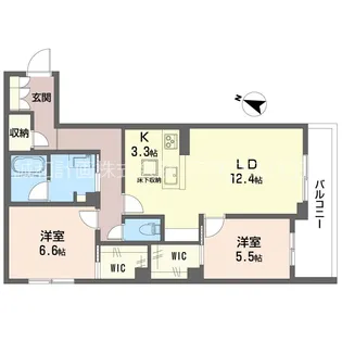 セントリビエ南平【1階】の間取り