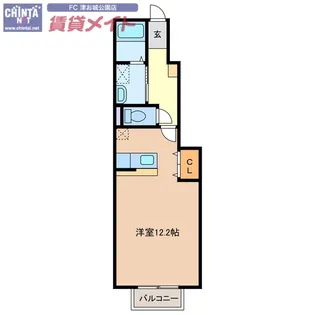 T・H NOVA【1階】の間取り