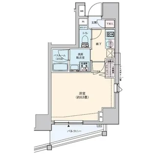 ロアール赤羽【15階】の間取り
