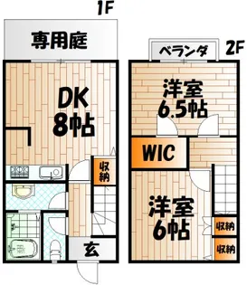 メゾン・ド・エスポワール B棟の間取り