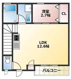 アリビア太寺【2階】の間取り