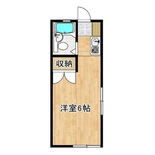 サンハウス白幡【2階】の間取り