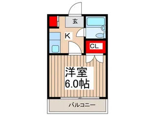 あかりコーポ【2階】の間取り