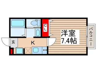 セントラルふじみ野【2階】の間取り