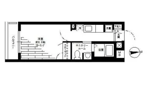 アルテールA棟【2階】の間取り