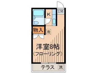 カ-サ大森【1階】の間取り