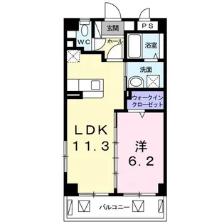 OHANA【1階】の間取り